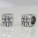 1pc Solid 925 Sterling Silver Gift Box Charm Box of Surprise Bead, Compatible with Pandora All Other Charm Bracelet, EC225