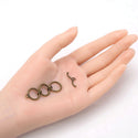 Adabele 20 Sets Adjustable 3-Ring Toggle Clasp, T-Bar Jewelry Closure, 14.3mm, Tarnish Resistant Antique Bronze, MC-AF64