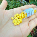 10g Miyuki Full Tila Square Seed Beads 5x5mm, Matte Rich Yellow (TL-2311)