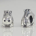 1pc Cute Solid 925 Sterling Silver Horse Charm Good Luck Bead, Compatible with Pandora All Other Charm Bracelets, EC2-M2
