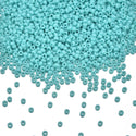 25g Miyuki Rocaille 11/0 Round Seed Beads Opaque Sea Opal RR-412L