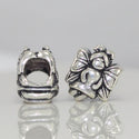1pc Solid 925 Sterling Silver Religion Winged Angel Bead Charm, Compatible with Pandora All Other Charm Bracelet, EC483