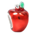 Solid 925 Sterling Silver Apple of My Eye Bead Charm