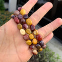 1 Strand Stretch Natural Mookaite Jasper Free Form Gemstone Bracelet, 7-10mm Beads, Length Selections: 7 inch/7.5 inch
