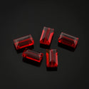 25pcs Adabele Austrian Faceted Rectangle Crystal Beads #5055, Siam Red, 14mm x 8mm, Hole ID 1.2mm, SSRT1405
