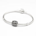 Solid 925 Sterling Silver Glorious Crown Bead Charm