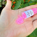 30g Miyuki Delica 11/0 Seed Beads, Opaque Dyed Dark Cotton Candy Pink DB246