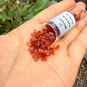 10g Miyuki Half Tila Seed Beads 5x2.3mm, Transparent Dark Amber HTL-134