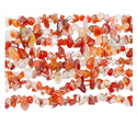 Natural Red Agate Gemstones Chip Beads, Free Form, 5mm-8mm, Hole ID 1mm, 1 Strand/31 Inch, GZ1-34