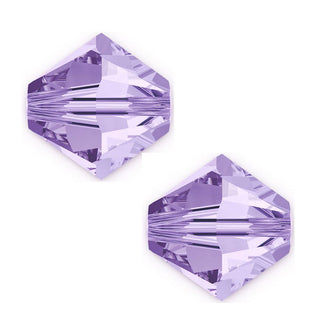 50pcs Adabele Austrian Faceted Bicone Crystal Beads #5301,  Light Violet , Size Selections: 6mm/8mm/10mm