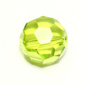 50pcs Adabele Austrian Faceted Round Crystal Beads #5000, Light Olivine Green, Size Selections: 4mm/6mm/8mm/10mm
