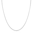 1pc 925 Sterling Silver Snake Chain Necklace, Tarnish Resistant Rhodium Plated, 1mm, Thin Small Strong, Length Selections: 18/20/22/24/26 inch