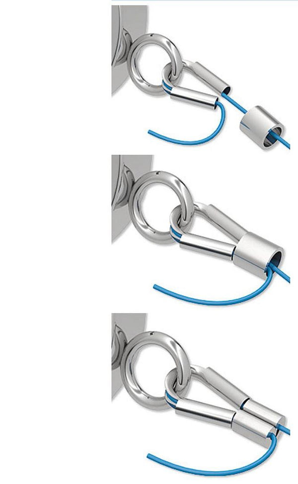 50pcs Tarnish Resistant Wire Guard Thread Protector, Sterling Silver Plated Brass, Hole ID Selections: 0.5mm/1.6mm