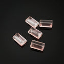 25pcs Adabele Austrian Faceted Rectangle Crystal Beads #5055, Light Padparadscha Pink, 14mm x 8mm, Hole ID 1.2mm, SSRT1430