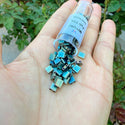10g Miyuki Full Tila Seed Beads 5x5mm, Matte Metallic Iris Green Patina (TL2008)