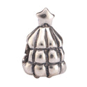 Solid 925 Sterling Silver Valentines day Tree Charm