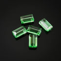 25pcs Adabele Austrian Faceted Rectangle Crystal Beads #5055, Peridot Green, 14mm x 8mm, Hole ID 1.2mm, SSRT1416