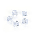 24pcs Adabele Austrian Faceted Cube Crystal Beads #5601, Crystal Clear, Size Selections: 4mm/6mm/8mm