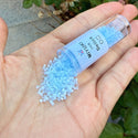 30g Miyuki Delica 11/0 Seed Beads, Silk Glass Enamel Pale Sky Blue DB831-1