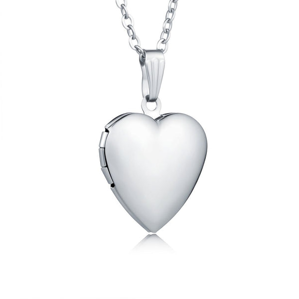 5pcs 316 Surgical Stainless Steel Living Memory Floating Lockets, 20mm Heart Waterproof Pendants, MP-A2