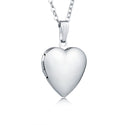 5pcs 316 Surgical Stainless Steel Living Memory Floating Lockets, 25mm Heart Waterproof Pendants, MP-A3