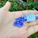 10g Miyuki Full Tila Square Seed Beads 5x5mm, Matte Rainbow Blueberry TL-151FR