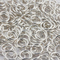 20pcs 925 Sterling Silver Open Jump Rings, 0.8mm/20 Gauge, Size Selections: 4mm/6mm/8mm/10mm/12mm