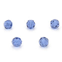 50pcs Adabele Austrian Faceted Round Crystal Beads #5000, Dark Indigo Blue, Size Selections: 4mm/6mm/8mm/10mm