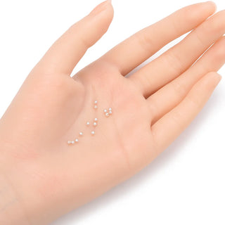 100pcs 925 Sterling Silver Seamless Round Spacer Beads, Small Tiny, Size Selections: 2mm/2.5mm/3mm/4mm