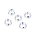20pcs 925 Sterling Silver Split Jump Rings, 0.7mm/21 Gauge, Size Selections: 5mm/6mm/7mm/8mm/10mm/12mm