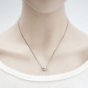 1pc Solid 925 Sterling Silver Heart Charm My Love Bead, Compatible with Pandora All Other Charm Bracelet, EC154