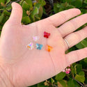 20pcs Creative Club Butterfly Crystal Glass Beads #5754, Center Drilled, Light Violet June Birthstone, 10mm, Hole ID 1mm, CCBF-4
