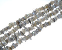Natural Labradorite Gemstone Flat Coin Chip Beads, Irregular, 7mm-10mm, Hole ID 1mm, 15 Inch/1 Strand, GZ7-5