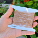 33 Feet Diamond Cut Flat Cable Chain Link, Raw Copper Uncoated/Unplated, 1.3mm Thin Small, CK10-F1