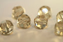 50pcs Adabele Austrian Faceted Round Crystal Beads #5000, Silver Champagne, Size Selections: 4mm/6mm/8mm/10mm