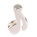 Solid 925 Sterling Silver Music Note Charm Music Lover Bead