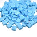 10g Miyuki Full Tila Square Seed Beads 5x5mm, Opaque Robin's Egg Blue (TL-413)