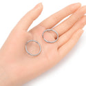 50pcs 304 Stainless Steel 25mm Split Rings – 1.5mm Wire