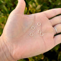 20pcs Real 1/20 14K Gold Filled Open Jump Rings, 0.8mm/20 Gauge, Size Selections: 4mm/6mm
