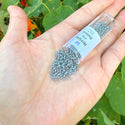 7.5g Miyuki Delica 11/0 Seed Beads, Opaque Matte Grey DB761