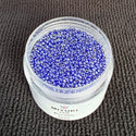 25g Miyuki Rocaille 15/0 Round Seed Beads Opaque Luster Cobalt Blue RR-434