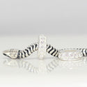 1pc 925 Sterling Silver Rubber Charm Holder Bead Stopper, Compatible with Pandora All Other 3mm Charm Bracelet, EC27-C1