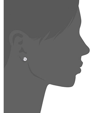 1 Pair 925 Sterling Silver Ball Post Stud Earrings, Ball Ear Studs, Size Selections: 3mm/4mm/6mm/8mm