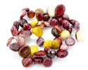 Natural Mookaite Jasper Gemstone Petal Keishi Beads, Irregular, 10mm-20mm, Hole ID 1mm, 1 Strand/15 Inch, GZ6-40