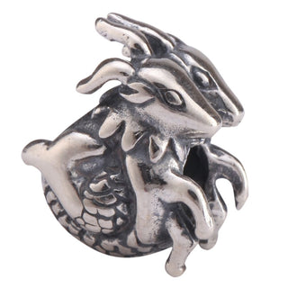 925 Sterling Silver Capricorn Zodiac Sign Bead Charm, Compatible with Pandora All Other Charm...