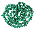 Natural Green Malachite Gemstones Chip Beads, Free Form, 5mm-8mm, Hole ID 1mm, 1 Strand/31 Inch, GZ1-32