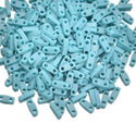 10g Miyuki Quarter Tila Seed Bead 5x1.2mm Matte Rainbow Mint Green QTL412FR