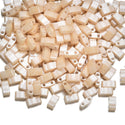 10g Miyuki Half Tila Seed Beads 5x2.3mm, Ceylon Light Caramel (HTL-593)