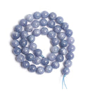 Natural Opaque Tanzanite Quartz Gemstone Round Beads, 15 Inch/1 Strand, Size Selections: 4mm/6mm/8mm/10mm