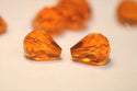 24pcs Adabele Austrian Faceted Teardrop Crystal Beads #5500, Sun (Orange), 8mm x 6mm, Hole ID 1mm, SST-812